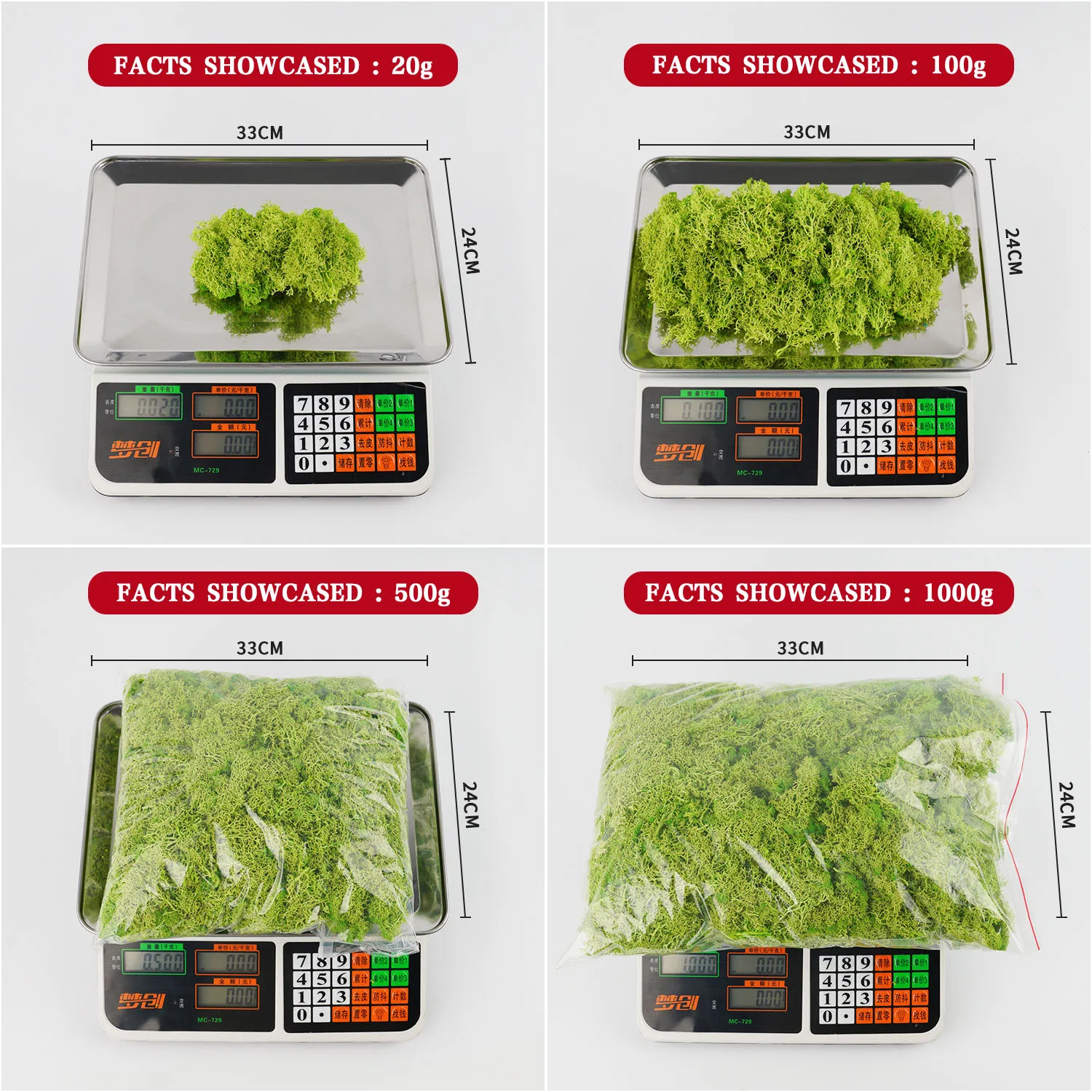 20-200g plantes vertes artific - Sphagnum Moss Dry avis et prix